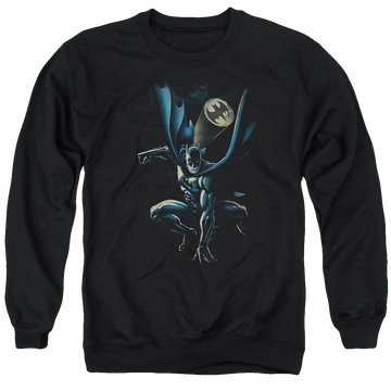 Batman Calling All Bats - Men's Crewneck Sweatshirt Men's Crewneck Sweatshirt Batman   