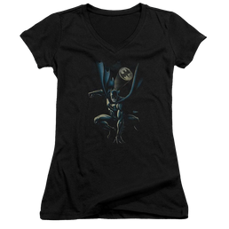 Batman Calling All Bats - Juniors V-Neck T-Shirt Juniors V-Neck T-Shirt Batman   