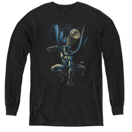 Dc Batman Calling All Bats - Youth Long Sleeve T-Shirt Youth Long Sleeve T-Shirt Batman   