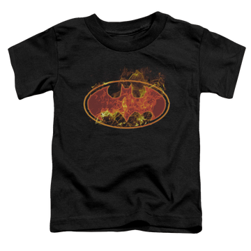 DC Batman Flames Logo - Toddler T-Shirt Toddler T-Shirt Batman   