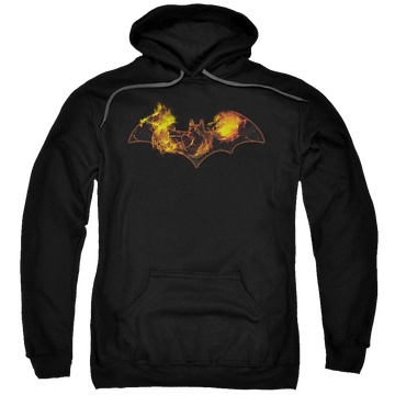 Batman Molten Logo - Pullover Hoodie Pullover Hoodie Batman   