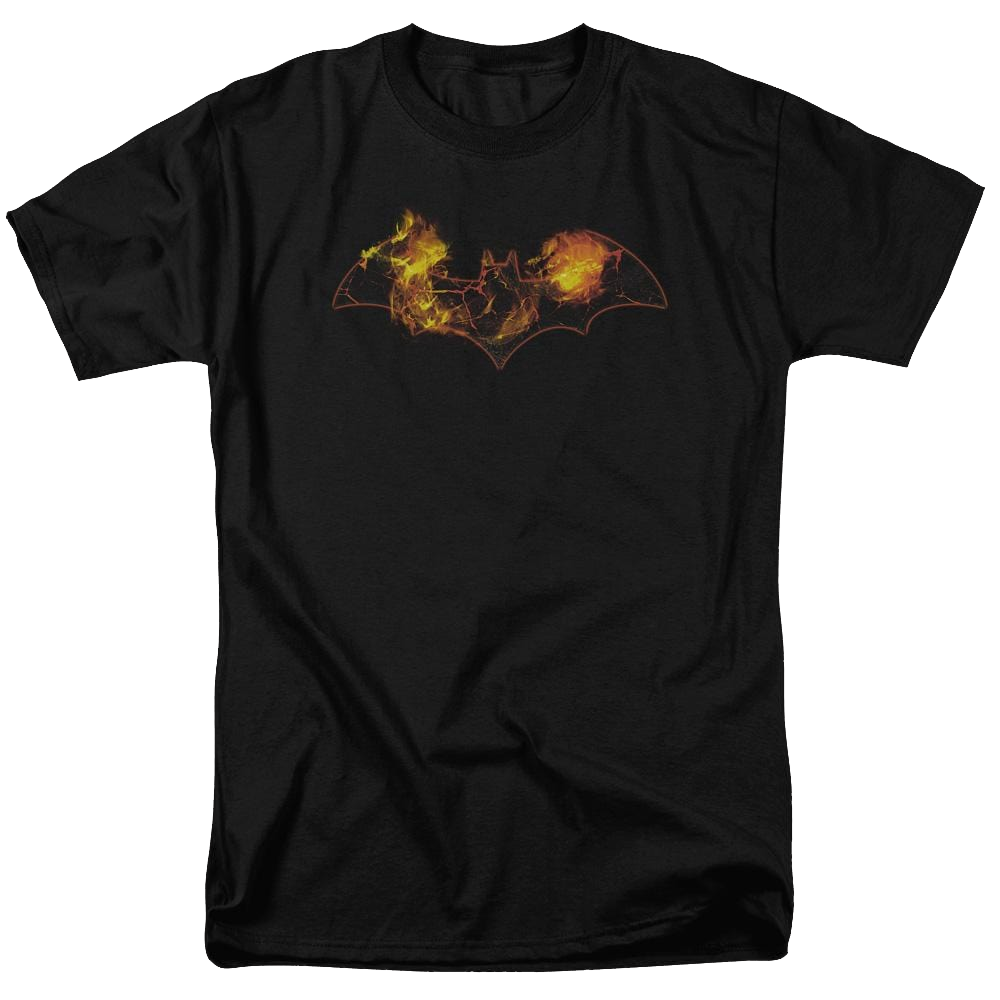 Batman Molten Logo - Men's Regular Fit T-Shirt Men's Regular Fit T-Shirt Batman   
