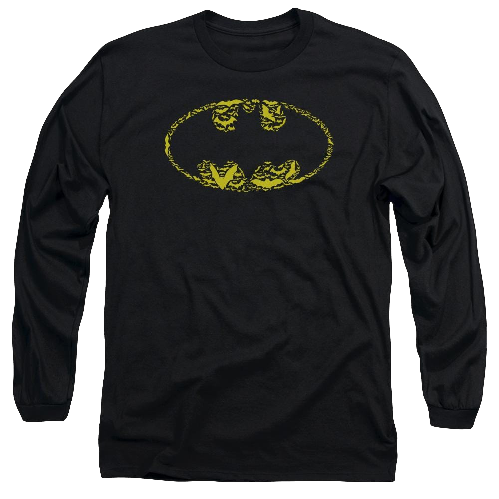 Batman Bats On Bats - Men's Long Sleeve T-Shirt Men's Long Sleeve T-Shirt Batman   