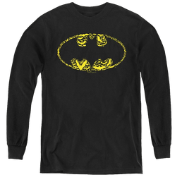 Dc Batman Bats On Bats - Youth Long Sleeve T-Shirt Youth Long Sleeve T-Shirt Batman   