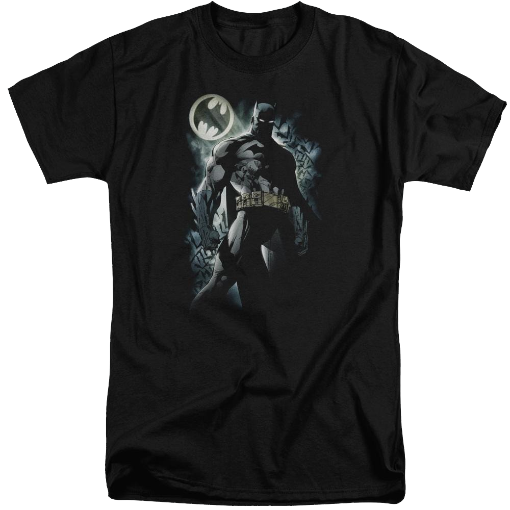 Batman The Knight - Men's Tall Fit T-Shirt Men's Tall Fit T-Shirt Batman   