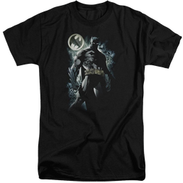 Batman The Knight - Men's Tall Fit T-Shirt Men's Tall Fit T-Shirt Batman   