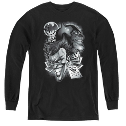 Dc Batman Archenemies - Youth Long Sleeve T-Shirt Youth Long Sleeve T-Shirt Batman   