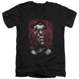 Batman Blood In Hands - Men's V-Neck T-Shirt Men's V-Neck T-Shirt Batman   