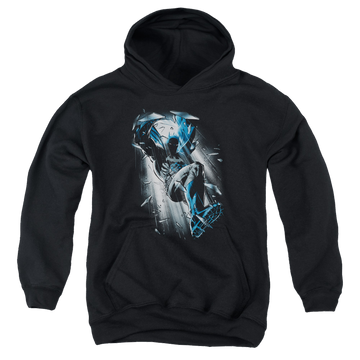 DC Batman Bat Crash - Youth Hoodie Youth Hoodie (Ages 8-12) Batman   