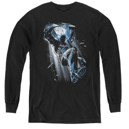 Dc Batman Bat Crash - Youth Long Sleeve T-Shirt Youth Long Sleeve T-Shirt Batman   