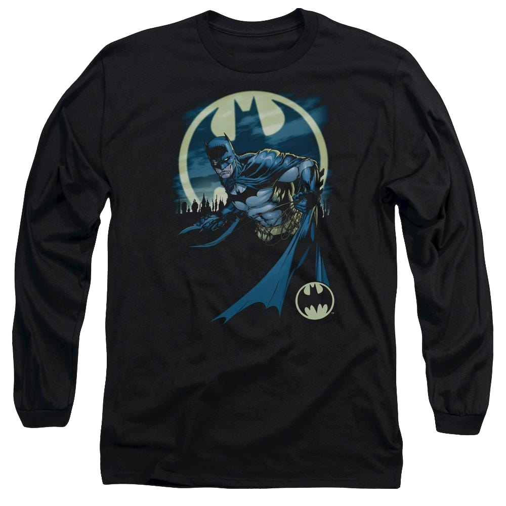 Batman Heed The Call - Men's Long Sleeve T-Shirt Men's Long Sleeve T-Shirt Batman   