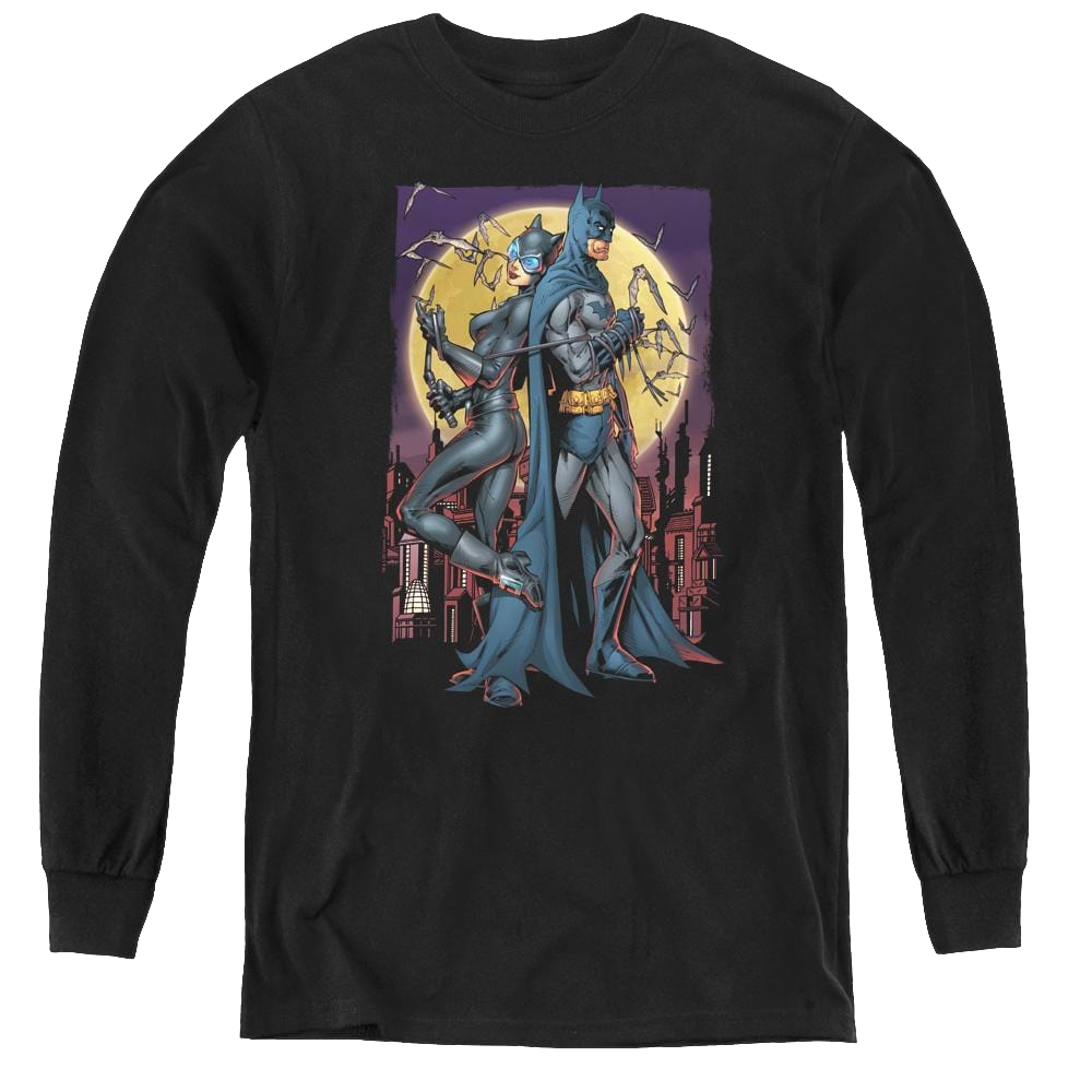 Dc Batman Paint The Town Red - Youth Long Sleeve T-Shirt Youth Long Sleeve T-Shirt Batman   