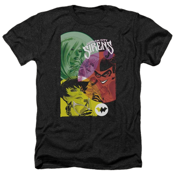 Batman Gotham Sirens - Men's Heather T-Shirt Men's Heather T-Shirt Batman   