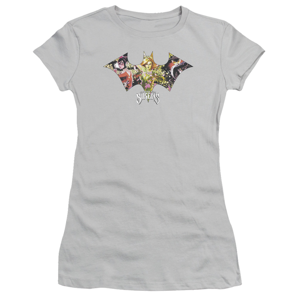 Batman Sirens Bat - Juniors T-Shirt Juniors T-Shirt Batman   