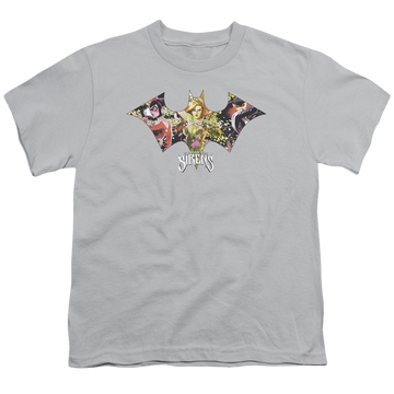 DC Batman Sirens Bat - Youth T-Shirt Youth T-Shirt (Ages 8-12) Batman   