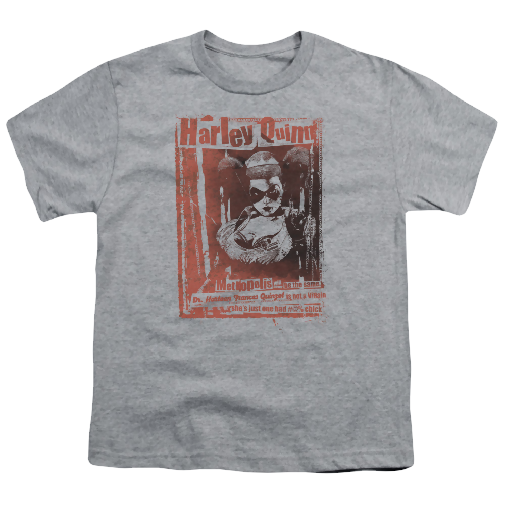 DC Batman Dr Quinn - Youth T-Shirt Youth T-Shirt (Ages 8-12) Batman   