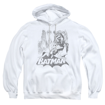Batman Bat Sketch - Pullover Hoodie Pullover Hoodie Batman   