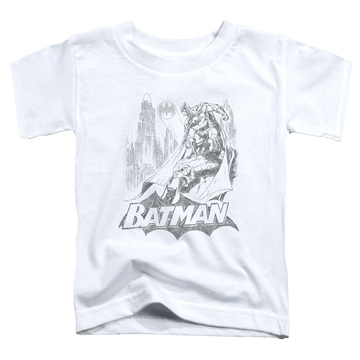 DC Batman Bat Sketch - Kid's T-Shirt Kid's T-Shirt (Ages 4-7) Batman   