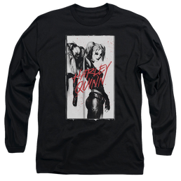 Harley Quinn Batman Inked Quinn - Men's Long Sleeve T-Shirt Men's Long Sleeve T-Shirt Harley Quinn   