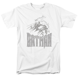 Batman Knight Sketch - Men's Regular Fit T-Shirt Men's Regular Fit T-Shirt Batman   