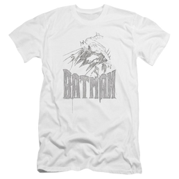 Batman Knight Sketch - Men's Premium Slim Fit T-Shirt Men's Premium Slim Fit T-Shirt Batman   