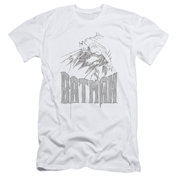 Batman Knight Sketch - Men's Slim Fit T-Shirt Men's Slim Fit T-Shirt Batman   