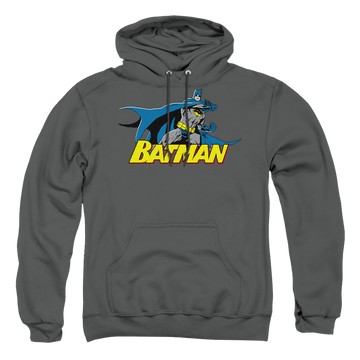 Batman 8 Bit Cape - Pullover Hoodie Pullover Hoodie Batman   
