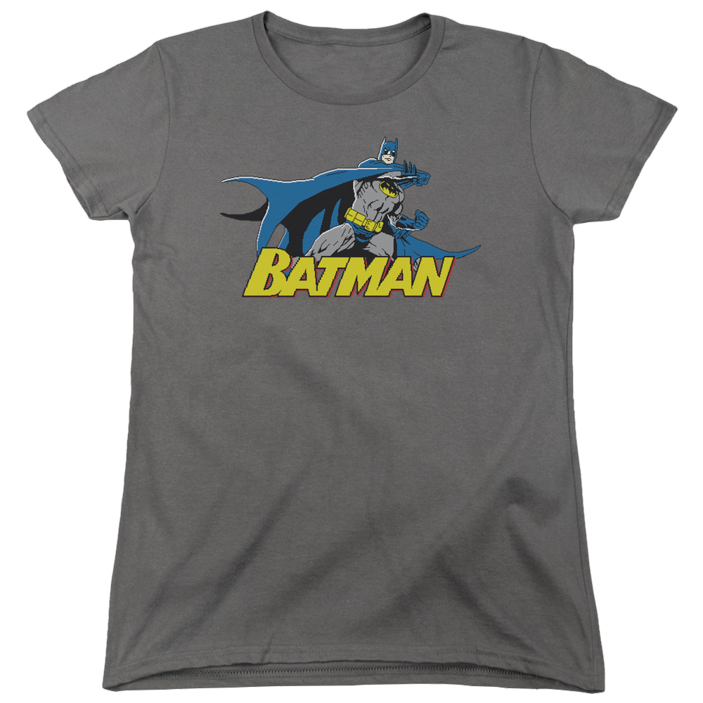 Batman 8 Bit Cape - Women's T-Shirt Women's T-Shirt Batman   