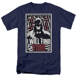 Batman I Will Fnd You - Men's Regular Fit T-Shirt Men's Regular Fit T-Shirt Batman   
