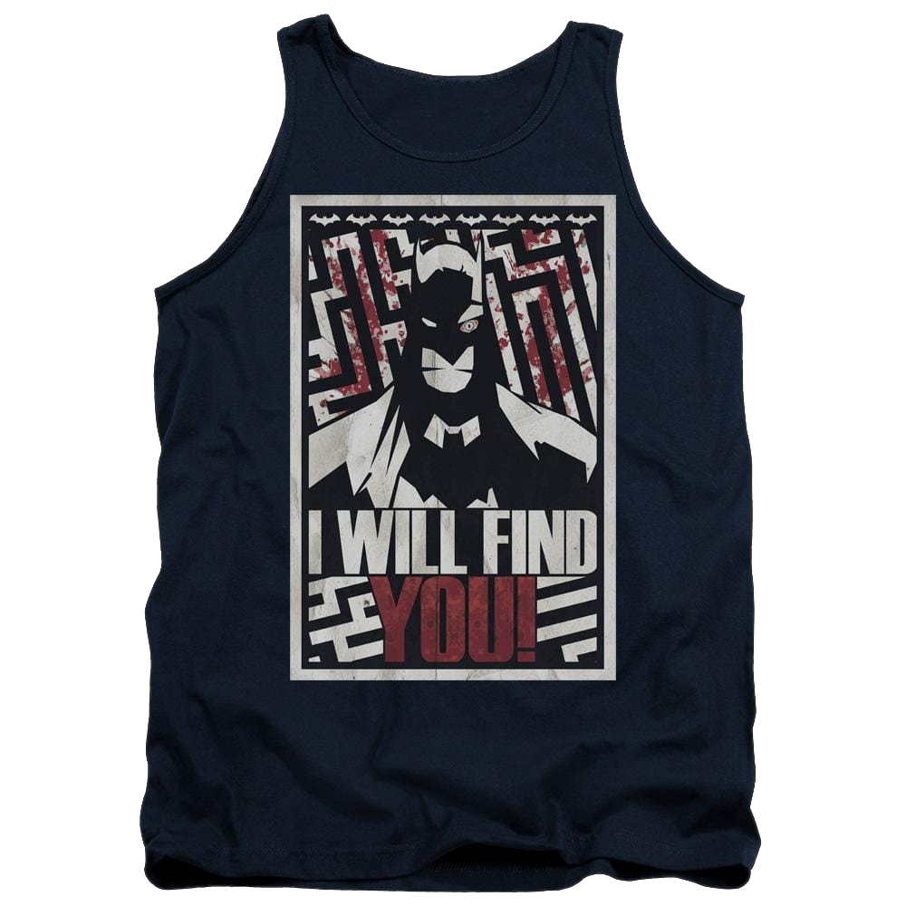 Batman I Will Fnd You Men's Tank Men's Tank Batman   
