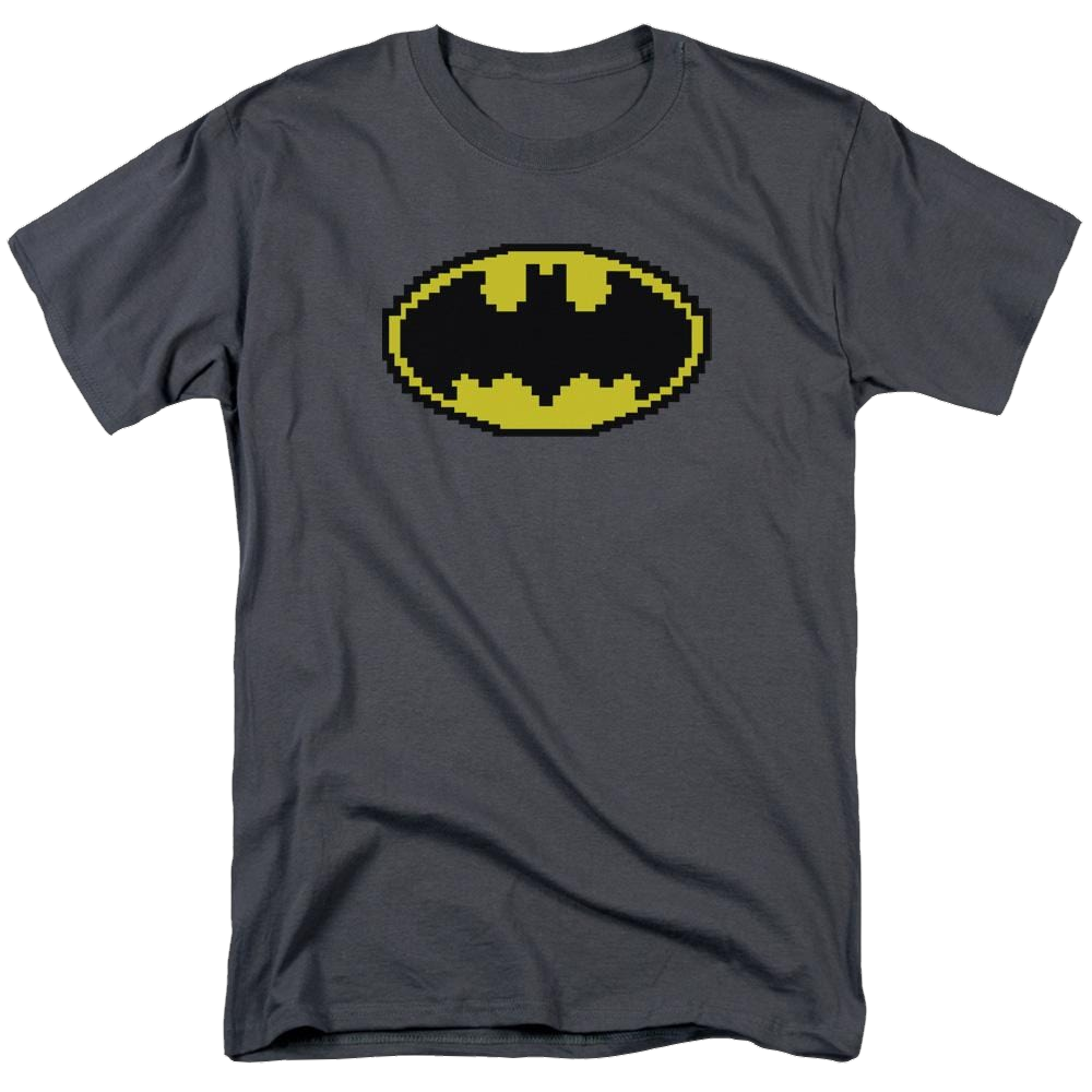Batman Pixel Symbol - Men's Regular Fit T-Shirt Men's Regular Fit T-Shirt Batman   