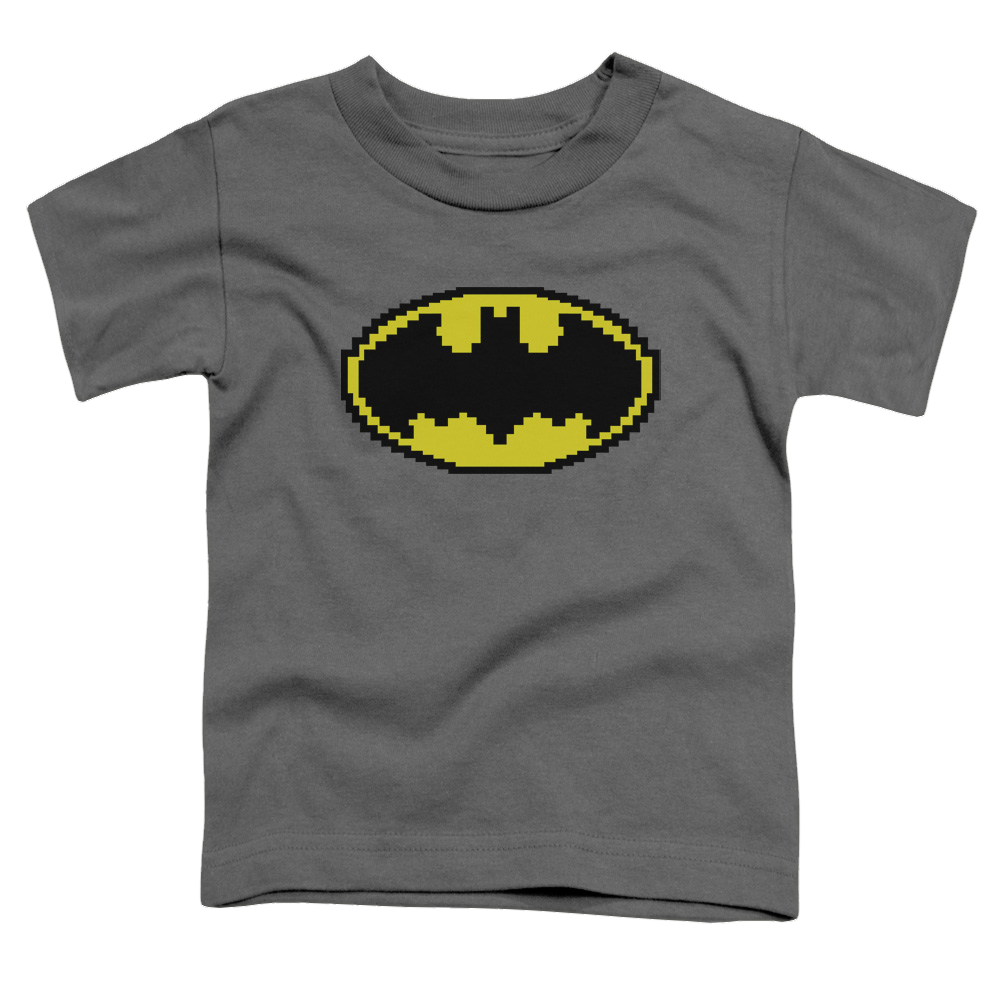 DC Batman Pixel Symbol - Kid's T-Shirt Kid's T-Shirt (Ages 4-7) Batman   