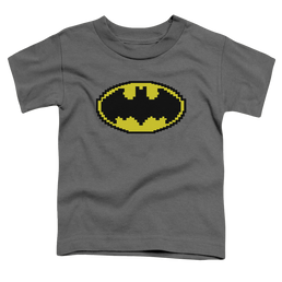 DC Batman Pixel Symbol - Toddler T-Shirt Toddler T-Shirt Batman   