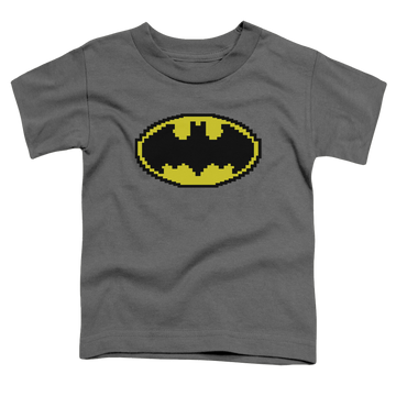 DC Batman Pixel Symbol - Toddler T-Shirt Toddler T-Shirt Batman   