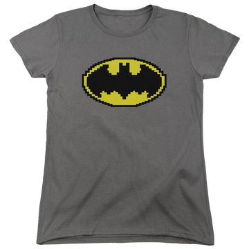 Batman Pixel Symbol - Women's T-Shirt Women's T-Shirt Batman   
