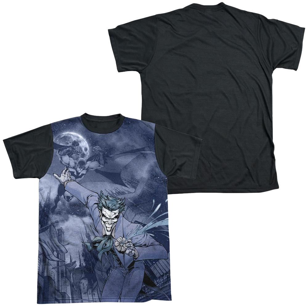 Batman Catch The Joker - Men's Black Back T-Shirt Men's Black Back T-Shirt Joker   