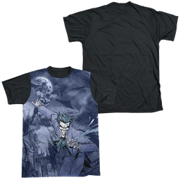 Batman Catch The Joker - Men's Black Back T-Shirt Men's Black Back T-Shirt Joker   