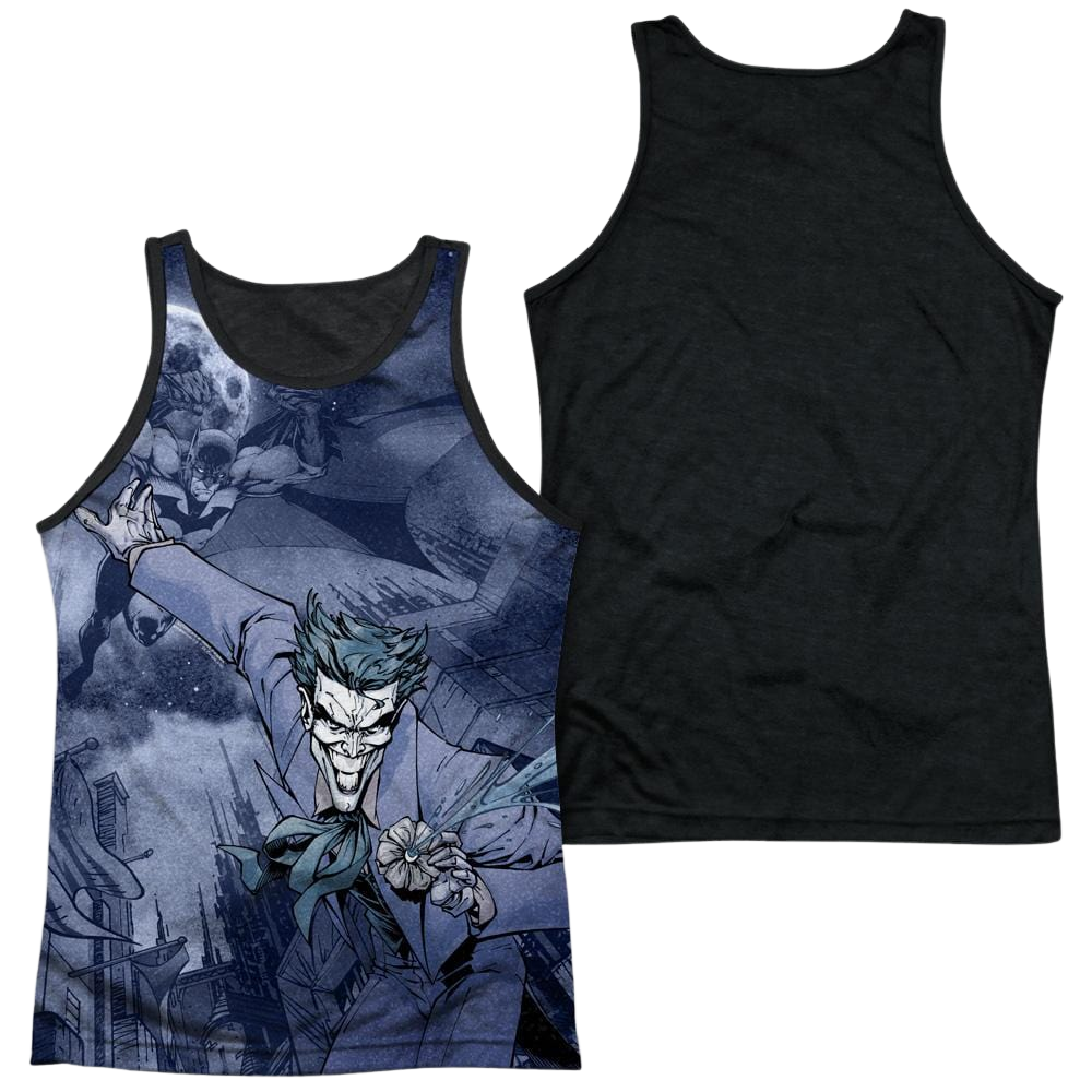 Batman Catch The Joker Men's Black Back Tank Men's Black Back Tank Joker   