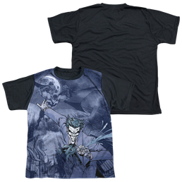 Joker, The Catch The Joker - Youth Black Back T-Shirt Youth Black Back T-Shirt (Ages 8-12) Joker   