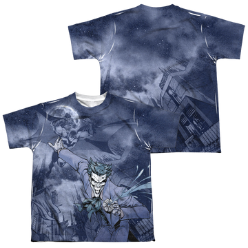 Catch The Joker youth all-over print t-shirt for ages 8 to 12