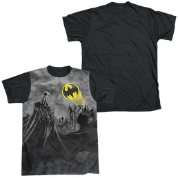 Batman Heed The Call - Men's Black Back T-Shirt Men's Black Back T-Shirt Batman   
