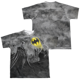 DC Batman Heed The Call - Youth All-Over Print T-Shirt Youth All-Over Print T-Shirt (Ages 8-12) Batman   