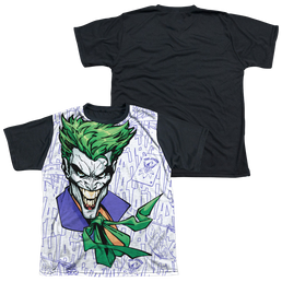 DC Batman Laugh Clown Laugh - Youth Black Back T-Shirt Youth Black Back T-Shirt (Ages 8-12) Batman   