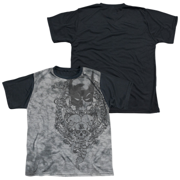 DC Batman Overtaken - Youth Black Back T-Shirt Youth Black Back T-Shirt (Ages 8-12) Batman   
