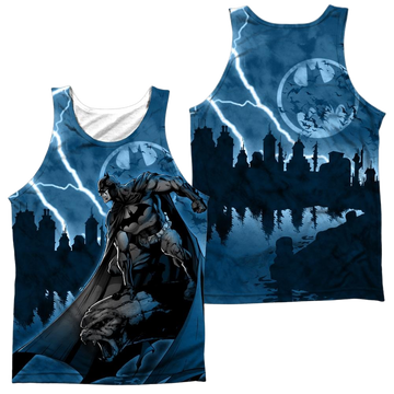 Batman Lightning Strikes men's all-over print tank