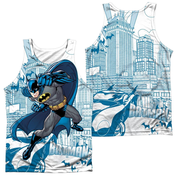 Batman Skyline All Over men's all-over print tank