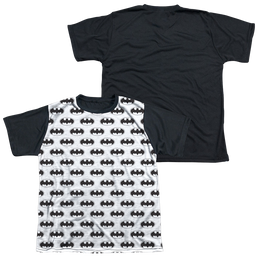 DC Batman Bats All Over - Youth Black Back T-Shirt Youth Black Back T-Shirt (Ages 8-12) Batman   