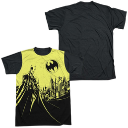 Batman Bat Signal - Men's Black Back T-Shirt Men's Black Back T-Shirt Batman   