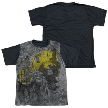DC Batman Dark City - Youth Black Back T-Shirt Youth Black Back T-Shirt (Ages 8-12) Batman   