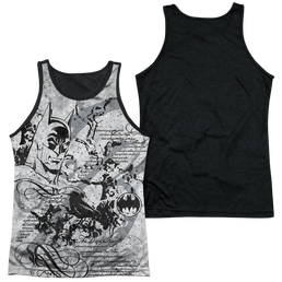 Batman Tale Of The Dark Knigth Men's Black Back Tank Men's Black Back Tank Batman   